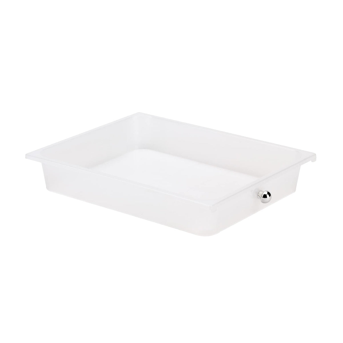 10 Drawer Mobile Cart White Chrome W444