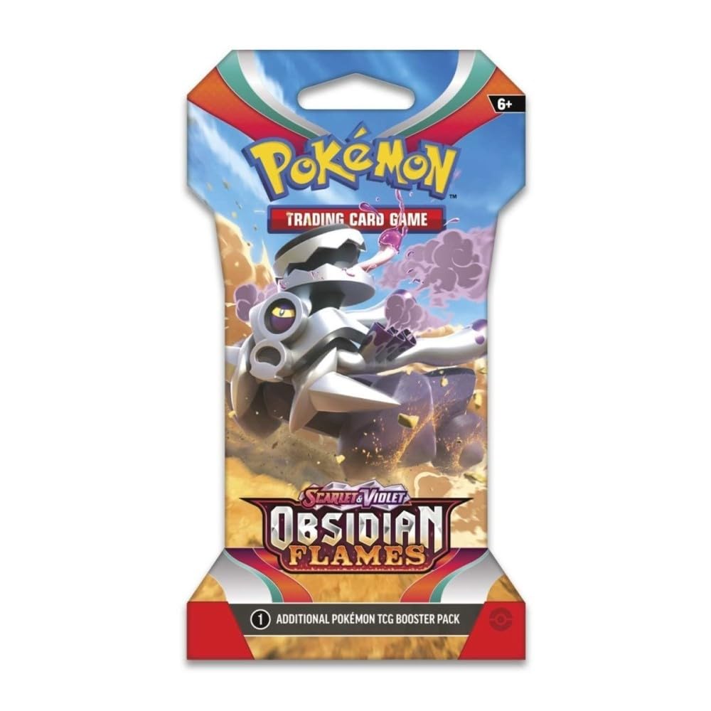 Pokemon Scarlet & Violet Obsidian Flames Booster 8 Packs N725