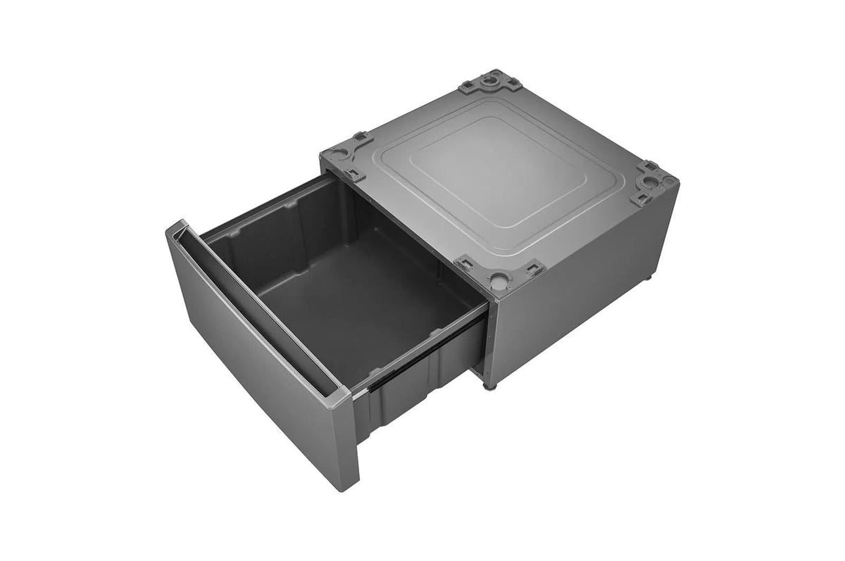 27 inch Graphite Steel Laundry Pedestal with Storage Drawer B58239
