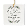 Ceramic 3-inch Square Ornament X361723