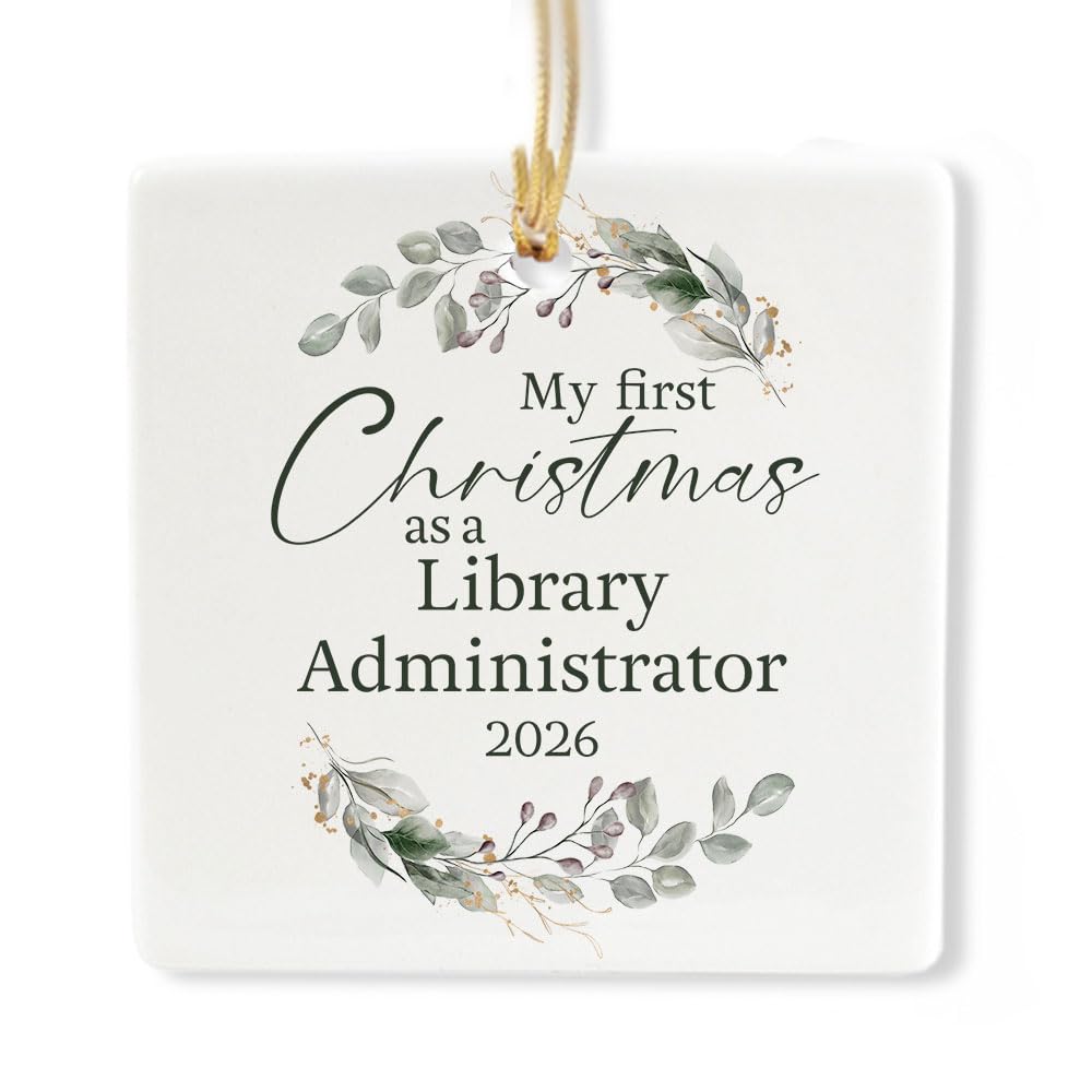 Ceramic 3-inch Square Ornament X361723