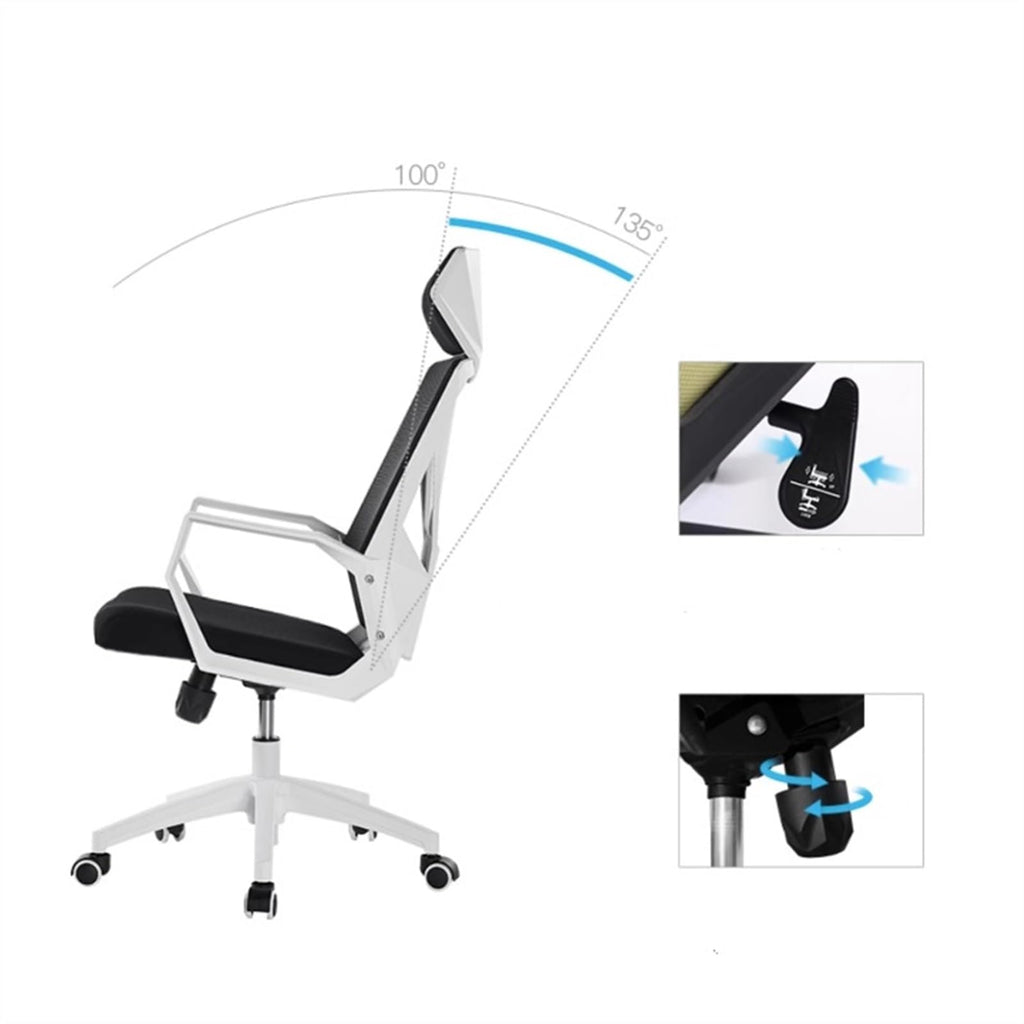 Ergonomic Mesh High Back Office Chair with Pillow K846