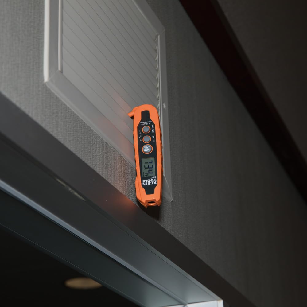 Digital Clamp Meter, Non-Contact Voltage Tester, and Infrared/Probe Thermometer I559348