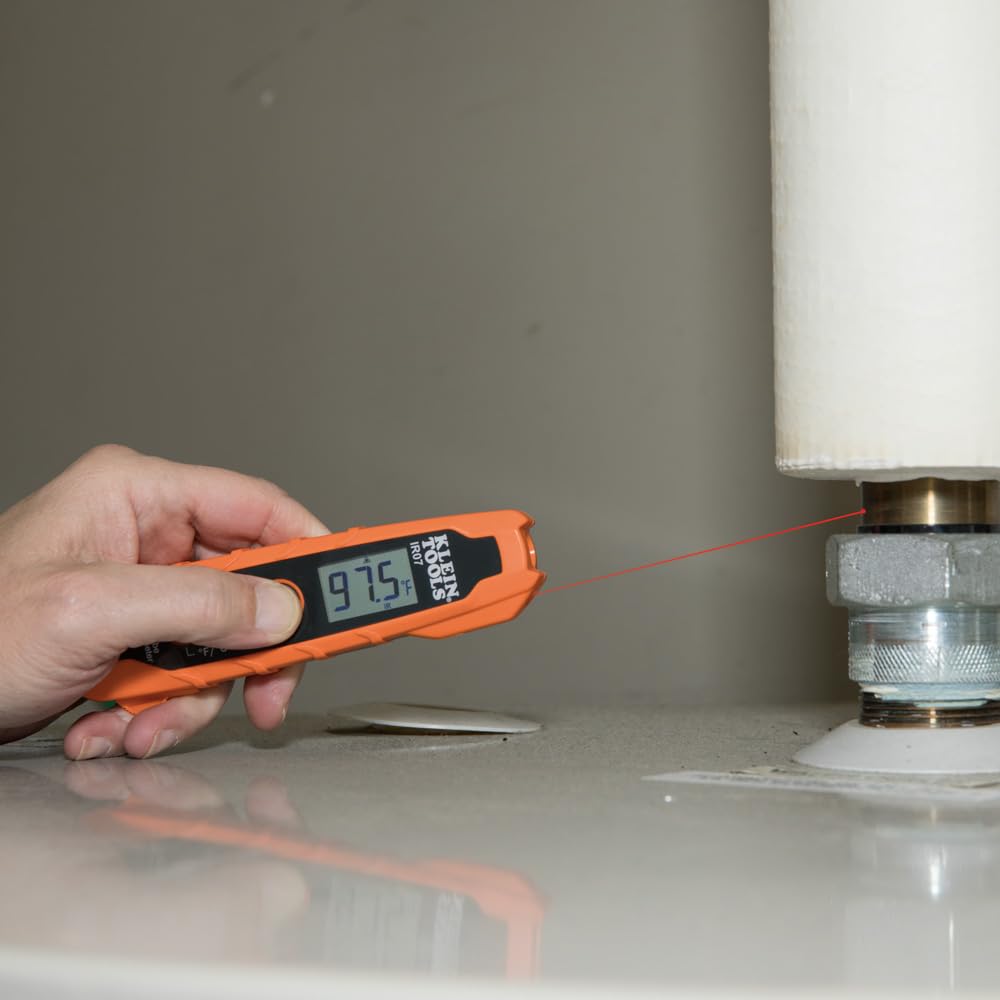 Digital Clamp Meter, Non-Contact Voltage Tester, and Infrared/Probe Thermometer I559348
