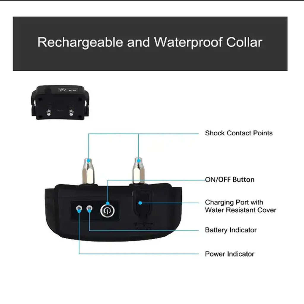 Electric In-Ground Dog Fence Waterproof Shock Collar H972064