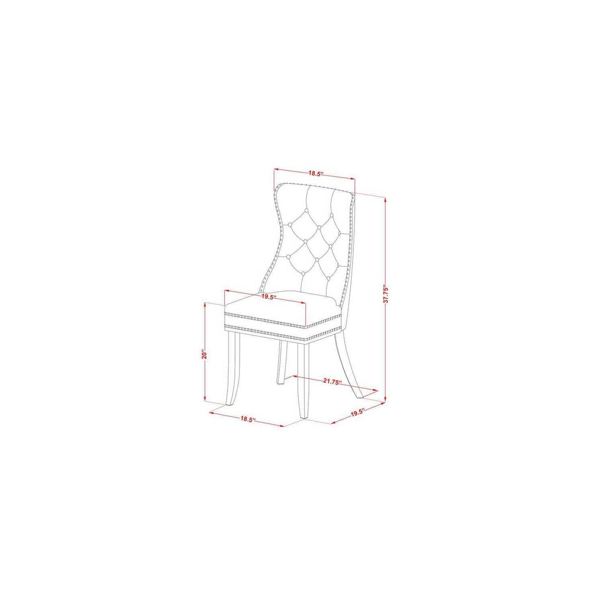 9 Piece Dining Room Set with Green Chairs E25470