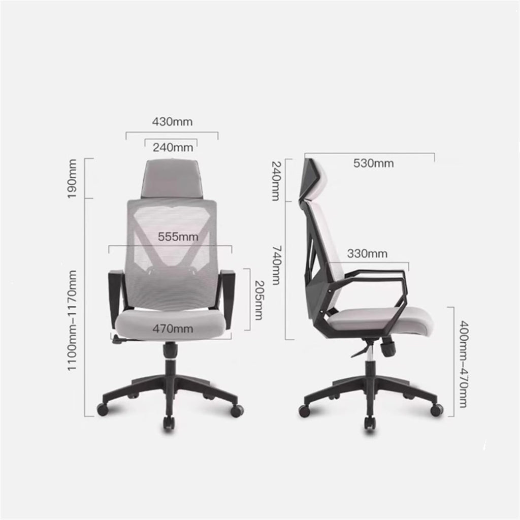 Ergonomic Mesh High Back Office Chair with Pillow K846