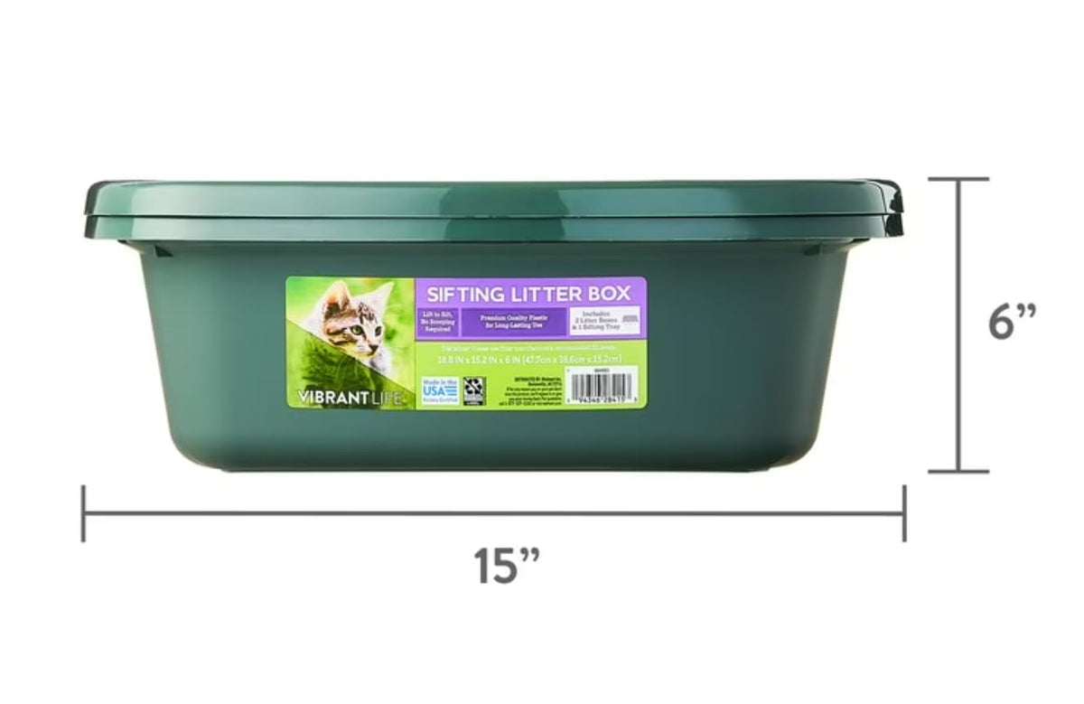 Sifting Cat Litter Box 3 Piece Set R5867