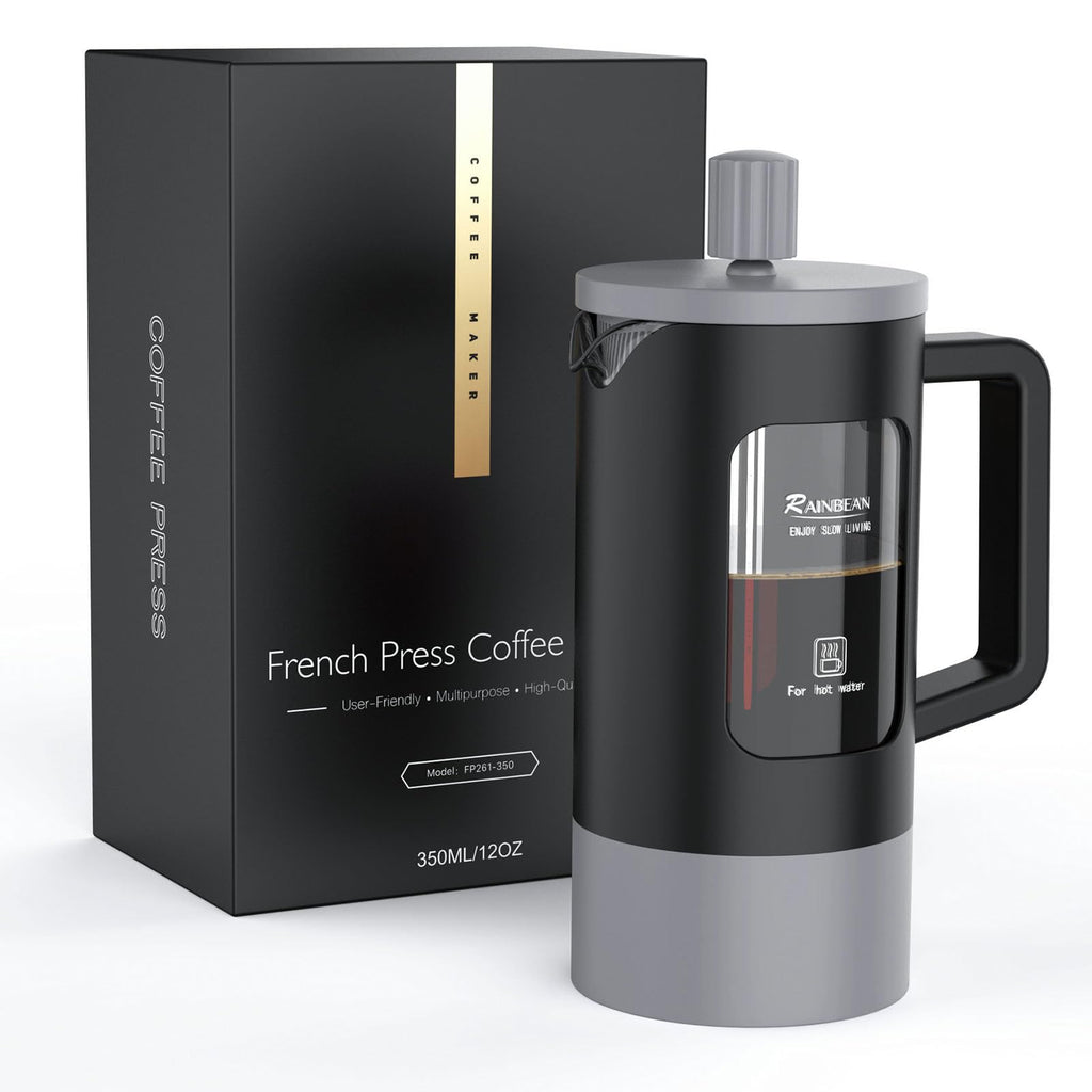 French Press Coffee and Tea Maker with Borosilicate Glass Q59513