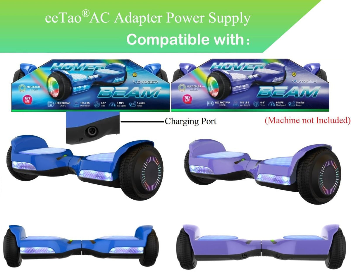 42V AC/DC Adapter Charger with 36V 2Ah Battery D485