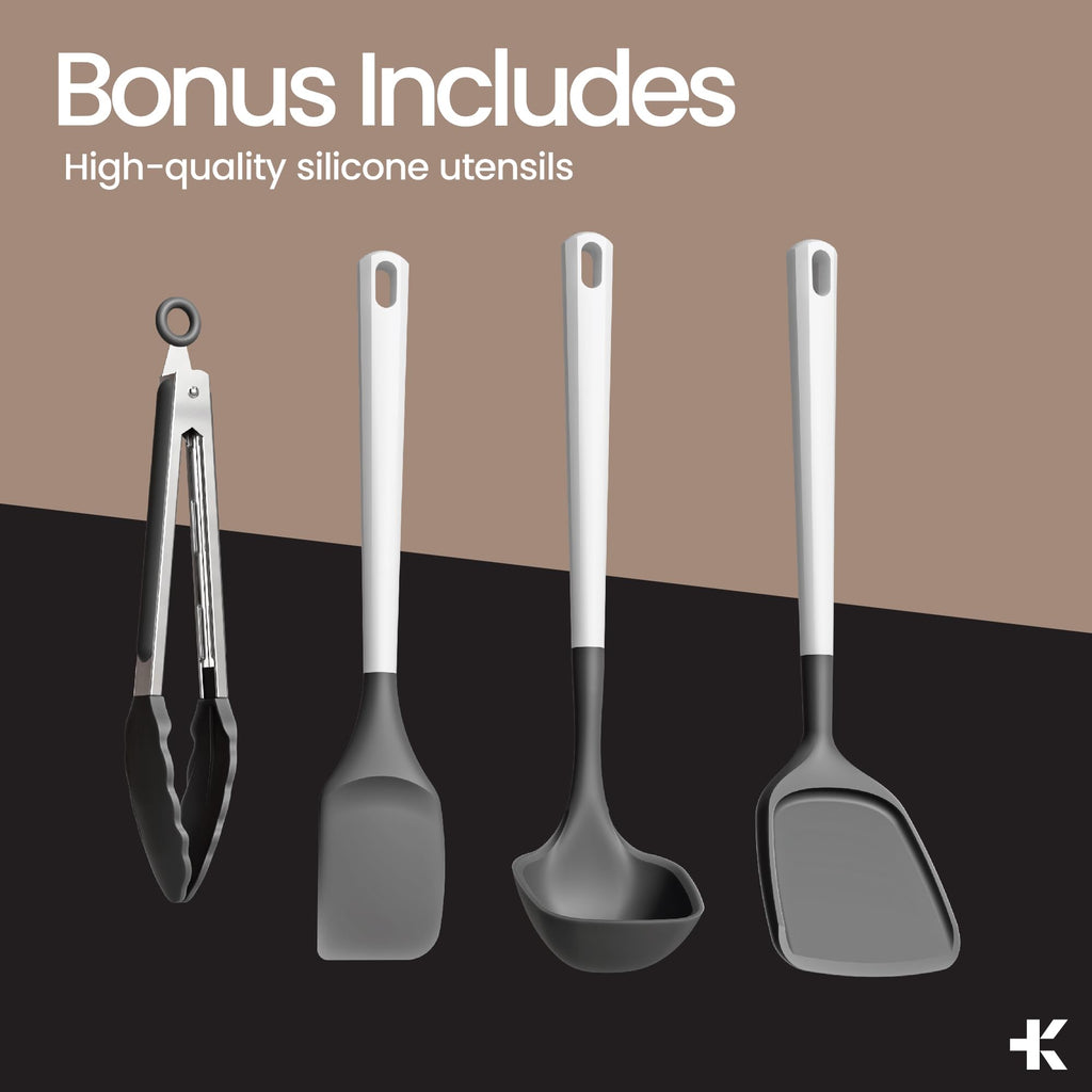 12-Piece Nonstick Ceramic Cookware Set T9576