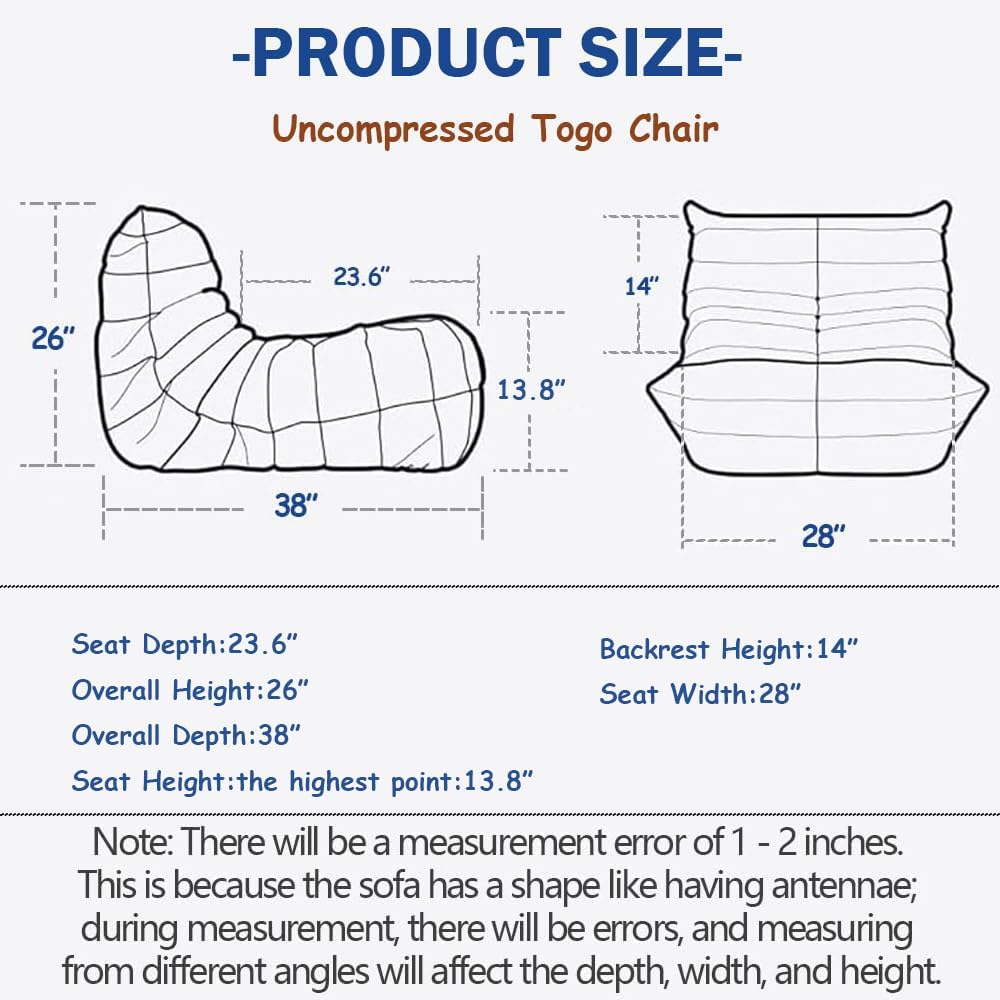 Memory Foam Sofa Chair N37132