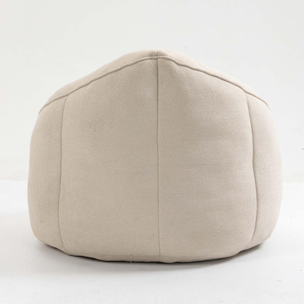 Microfiber Memory Foam Bean Bag Chair with Ottoman B45909
