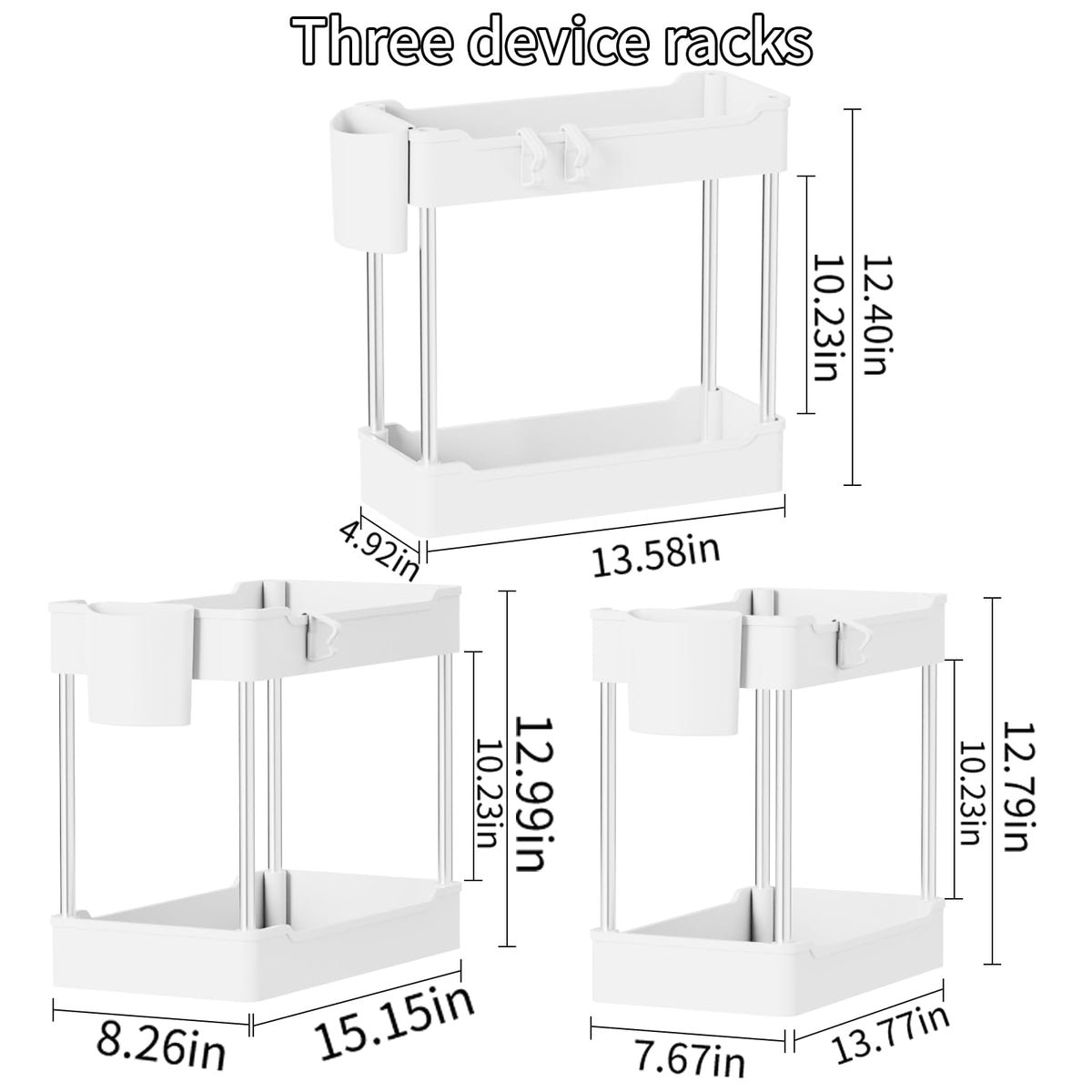 3 Pack Under Sink Organizer W56368