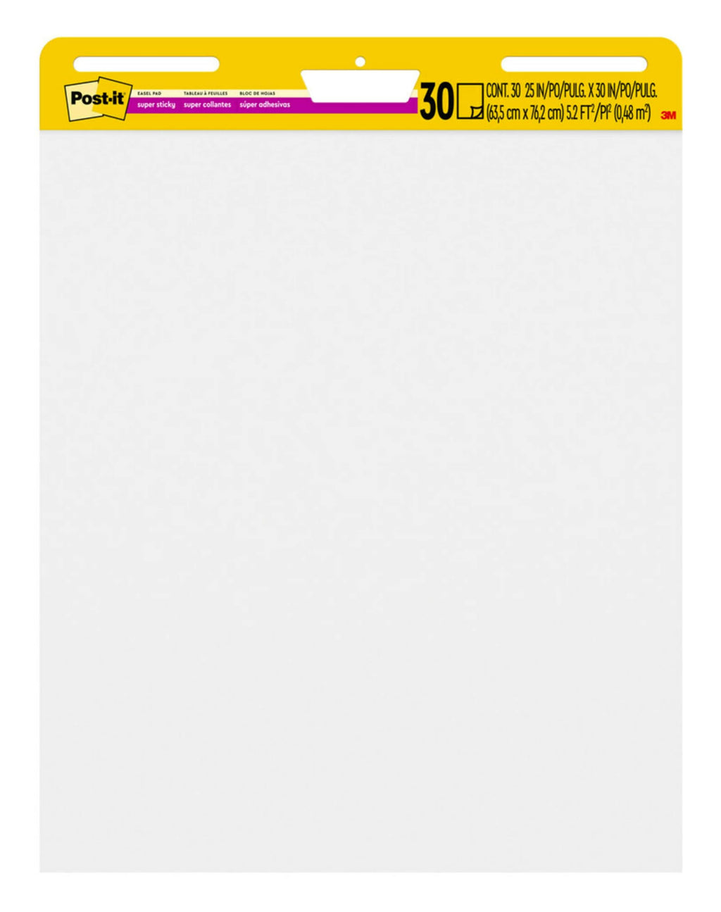 White Easel Pad, 4 Pads L7444