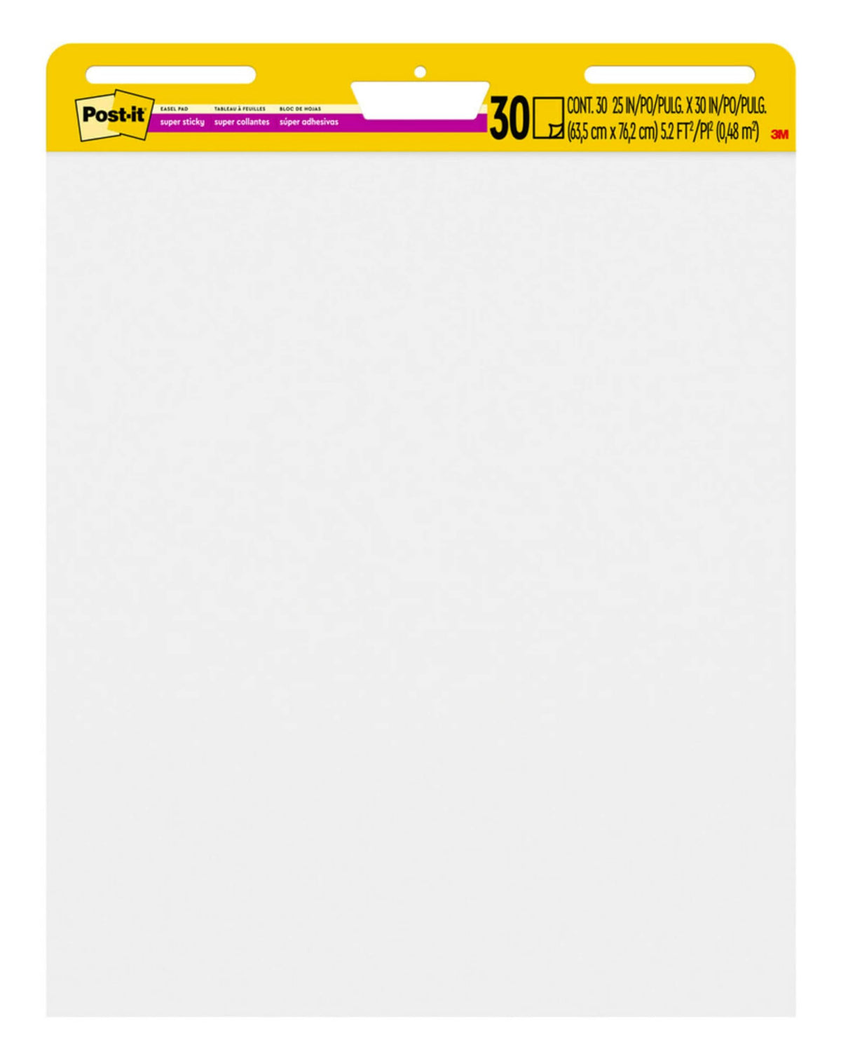 White Easel Pad, 4 Pads L7444