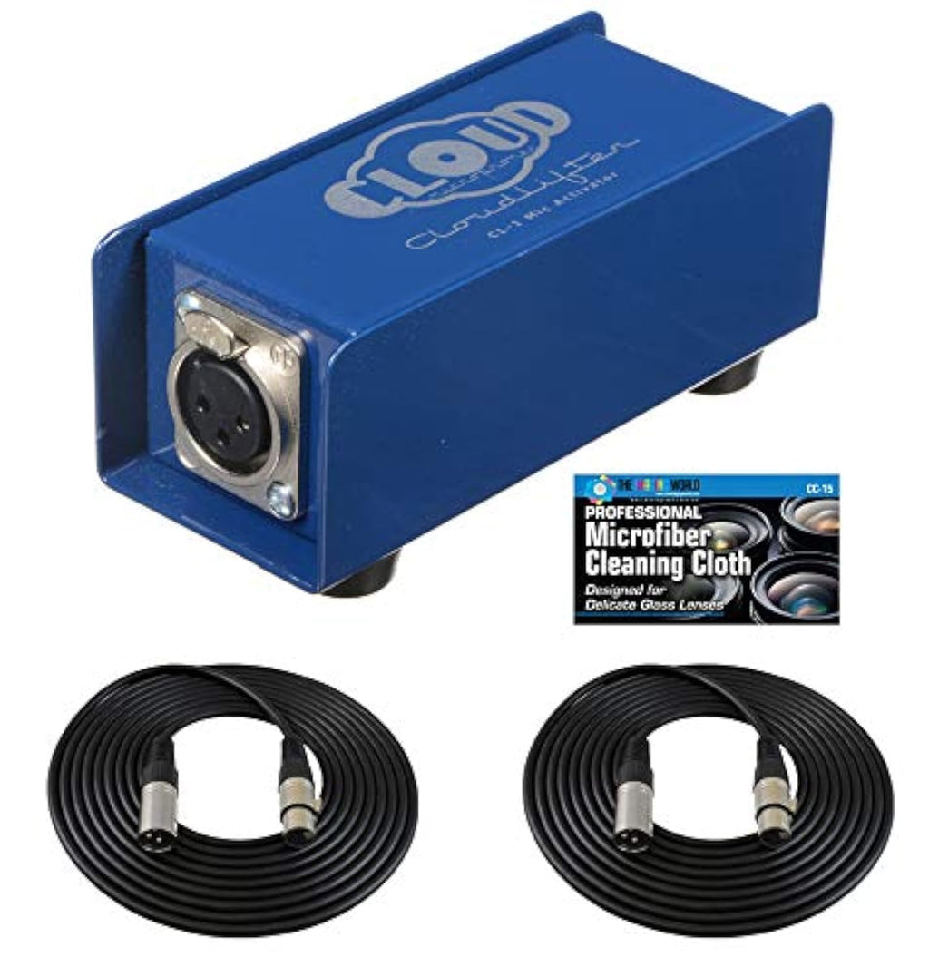 Microphone Activator + 2 XLR Cables H264