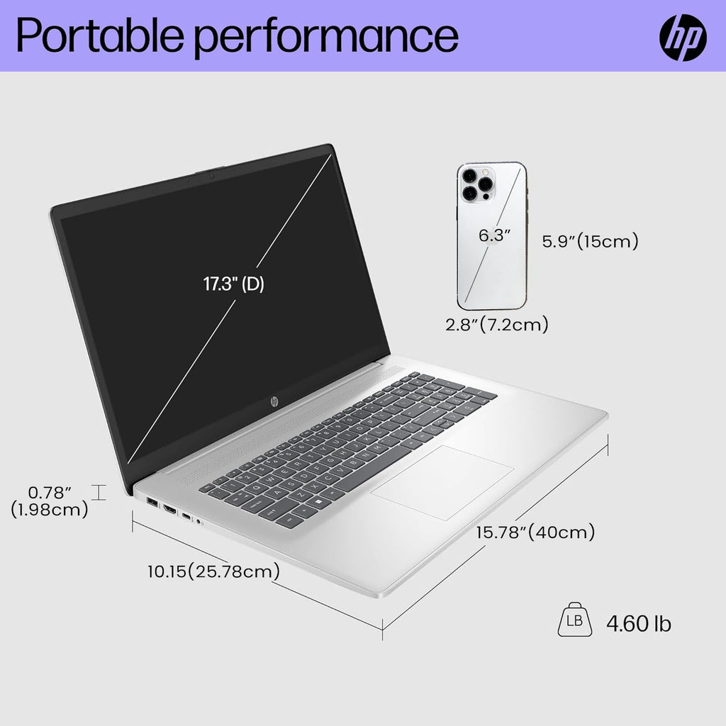 17.3" Touchscreen Laptop, 32GB RAM, 1TB SSD, Silver J5444