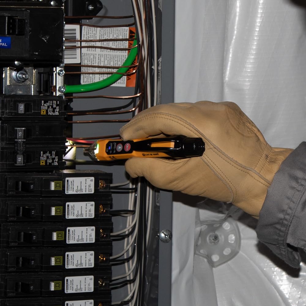 Digital Clamp Meter, Non-Contact Voltage Tester, and Infrared/Probe Thermometer I559348