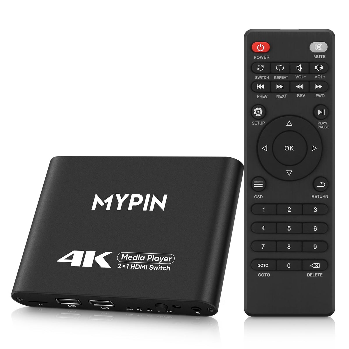 4K@30 Media Player with HDMI Out Switch D55577