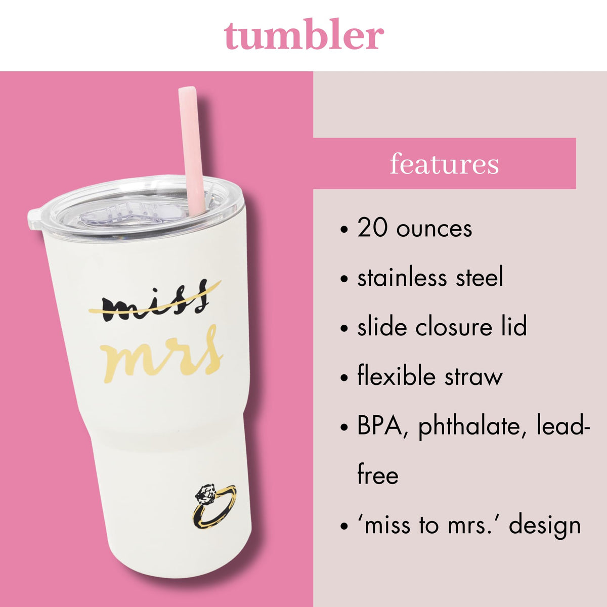 20 oz Insulated Tumbler I714