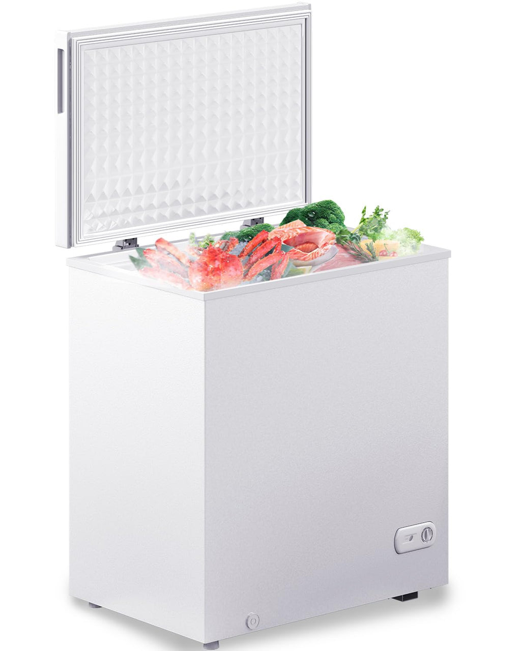 White 10.0 Cu Ft Chest Freezer A988097