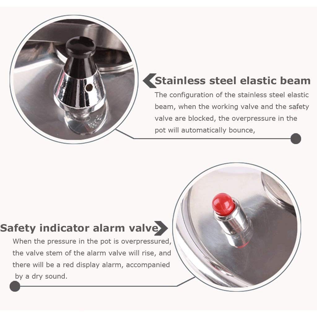 Aluminum Non-Stick Pressure Cooker 2L L76926