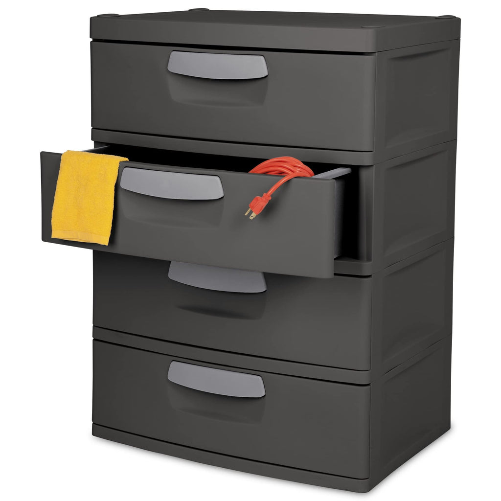 4 Drawer Plastic Unit M570035