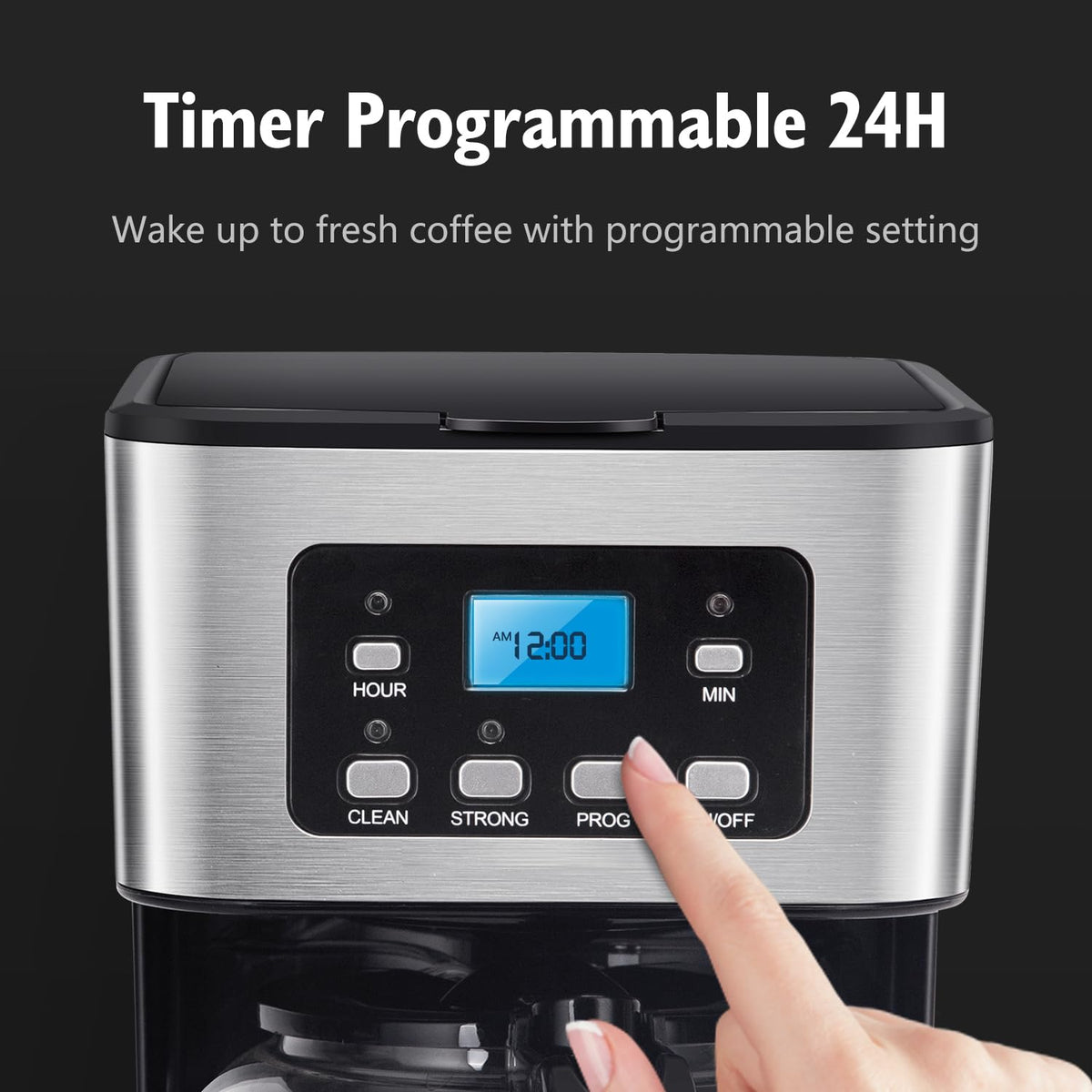 12-Cup Programmable Coffee Maker U3392