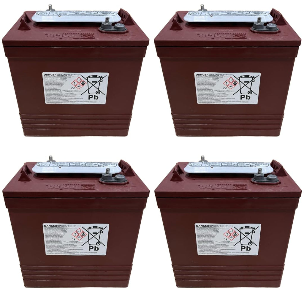 6V Deep-Cycle Flooded Battery 260Ah Pack of 4 M6552