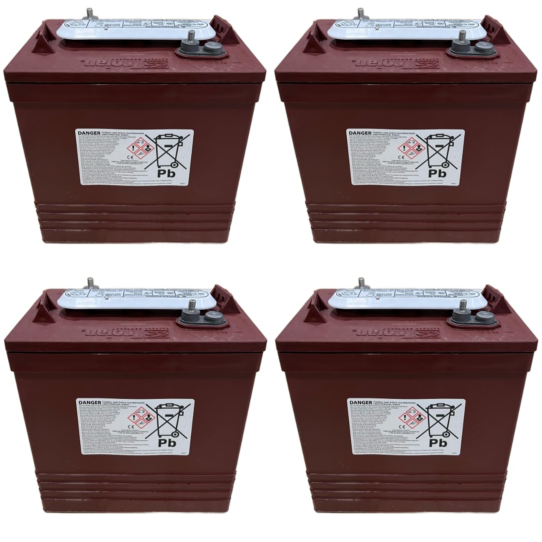 6V Deep-Cycle Flooded Battery 260Ah Pack of 4 M6552