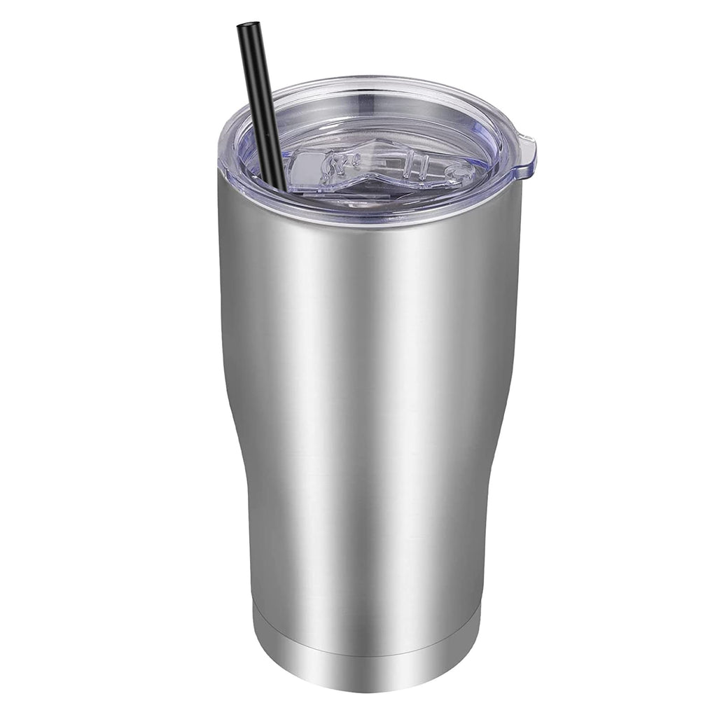 20oz Stainless Steel Insulated Tumbler with Lid And Straw X513189