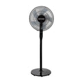 Black 16in Oscillating Pedestal Fan with Remote K3023