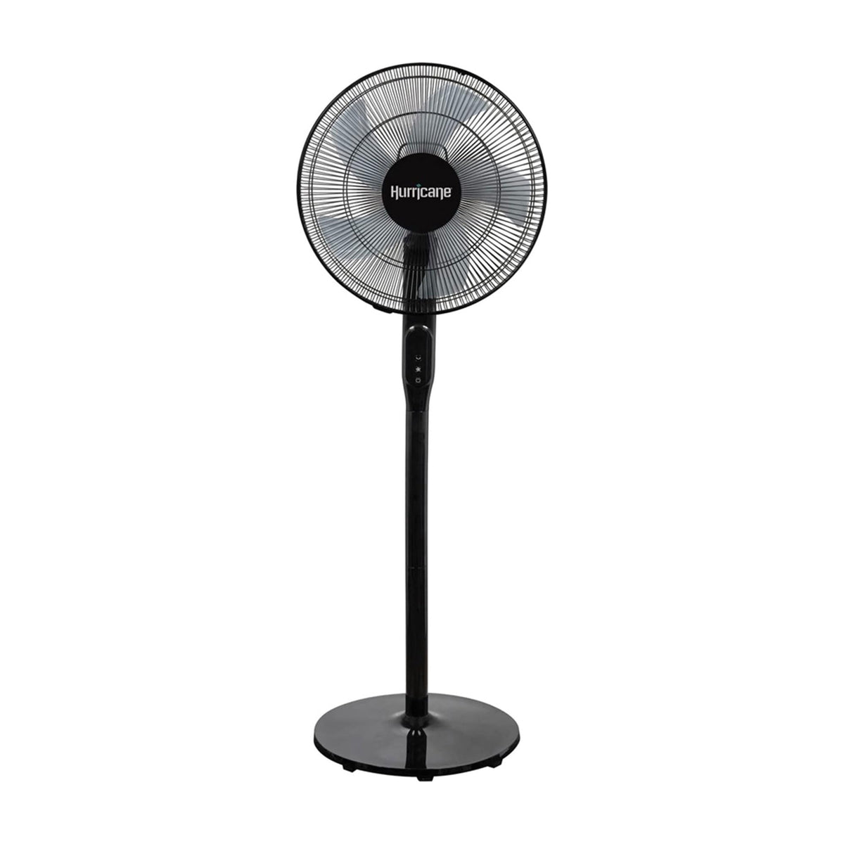 Black 16in Oscillating Pedestal Fan with Remote K3023