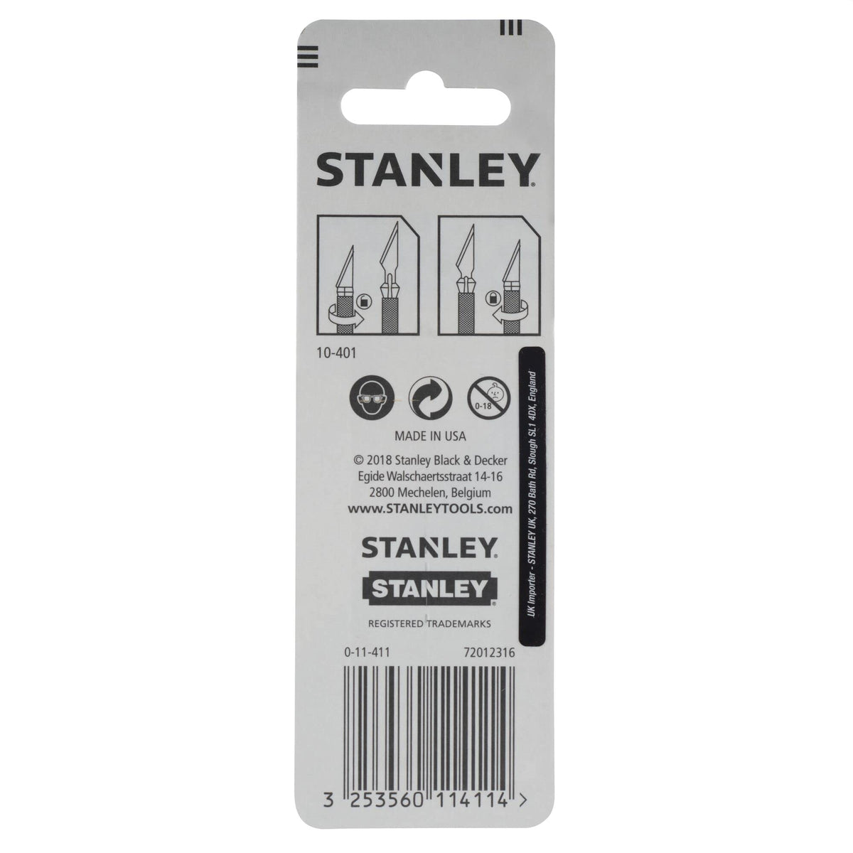 Hobby Knife Blade C68208