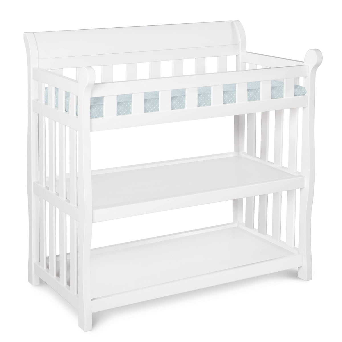 White Changing Table with Changing Pad H880