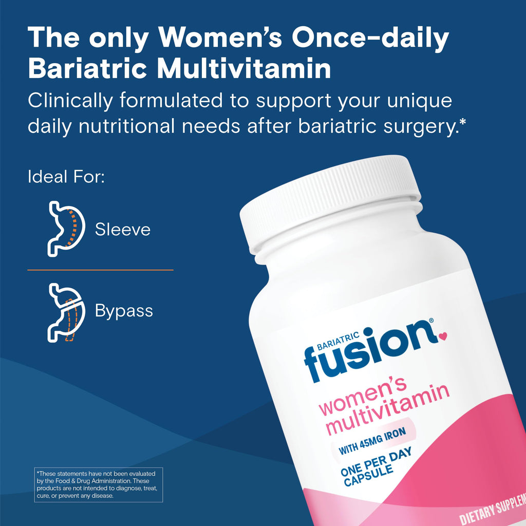 Women's Bariatric Vitamin with Iron, 30 Capsules K236
