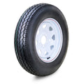Trailer Tire Wheel ST205/75D15 6PR 101L 5X4.5 White Spoke Rim X434