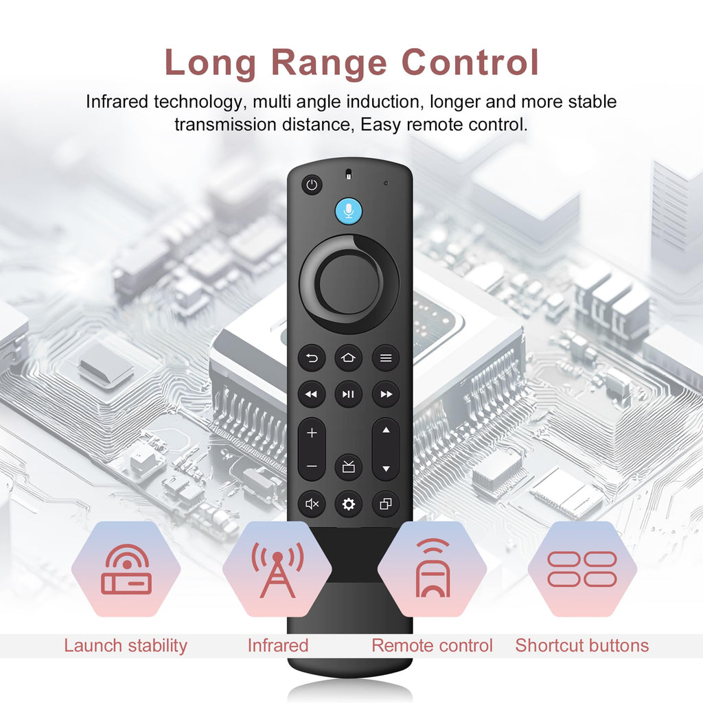 Replacement Remote for Fire TV Stick and Smart TVs with Voice I22510