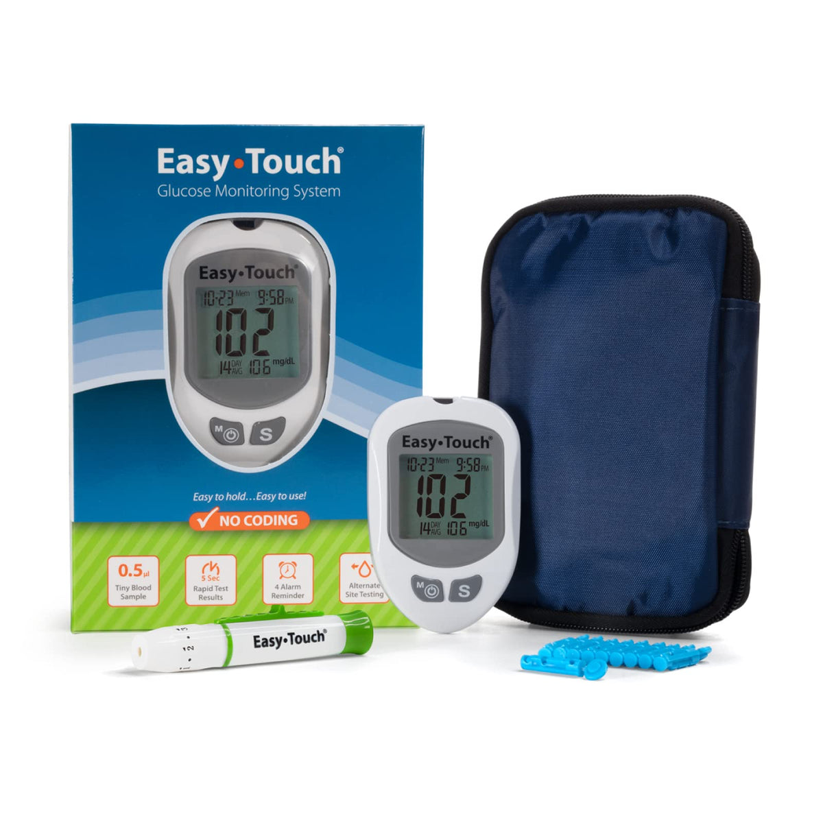 Glucose Meter Kit with 100 Test Strips C157850