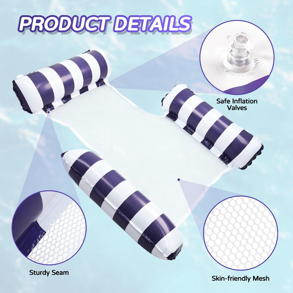 4 Pack Inflatable Pool Floats S2828