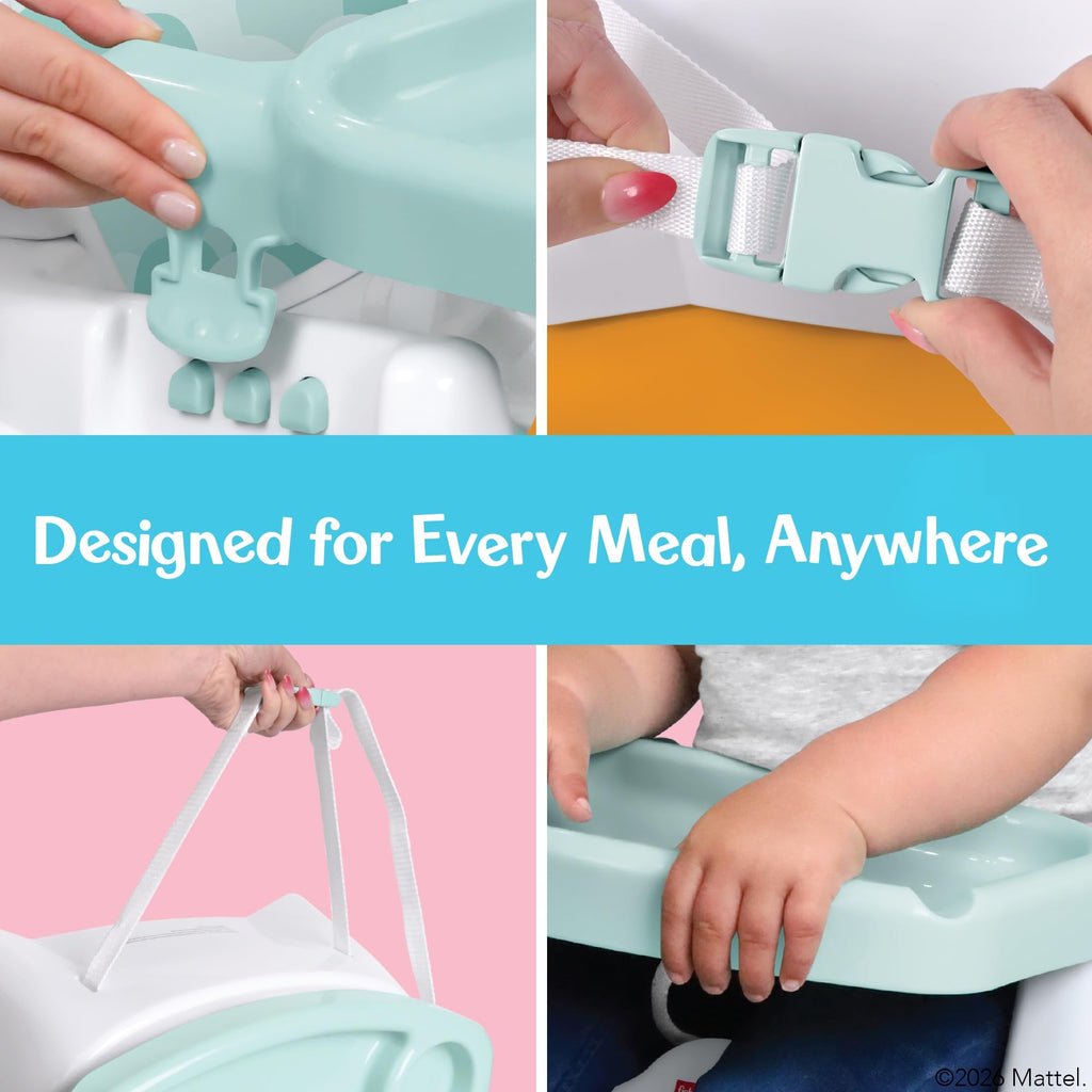 Adjustable Booster Seat with Safety Straps P98172