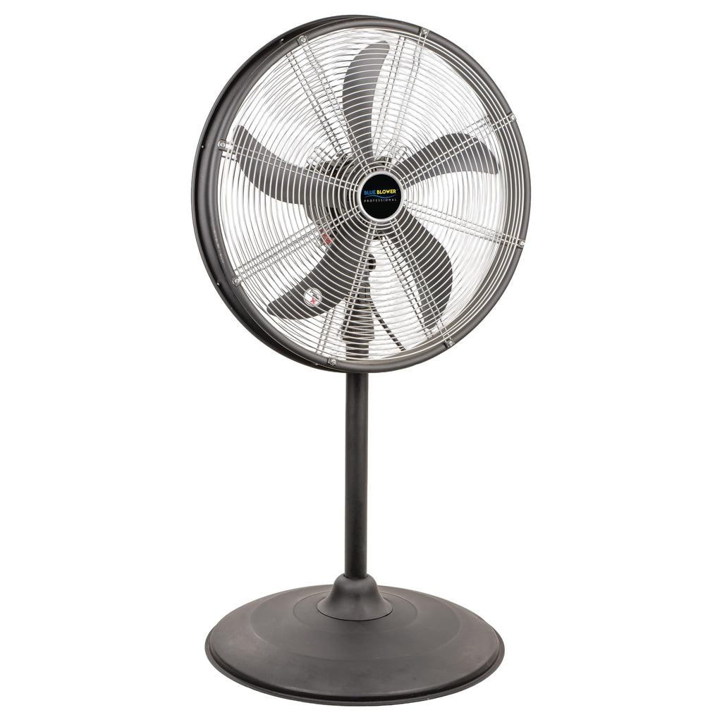 Blue High Velocity Oscillating Pedestal Fan V784