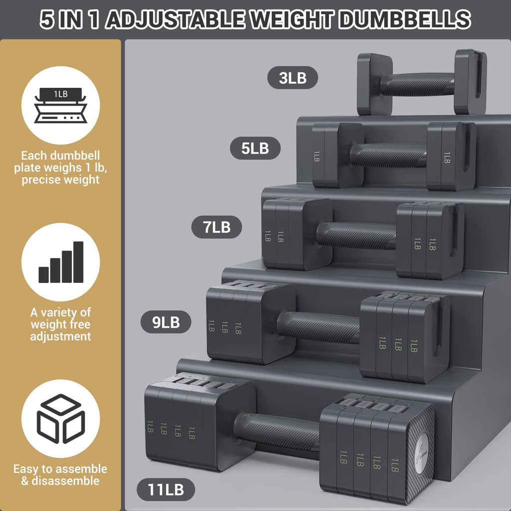 Adjustable Ankle Weights with Dumbbells N2046