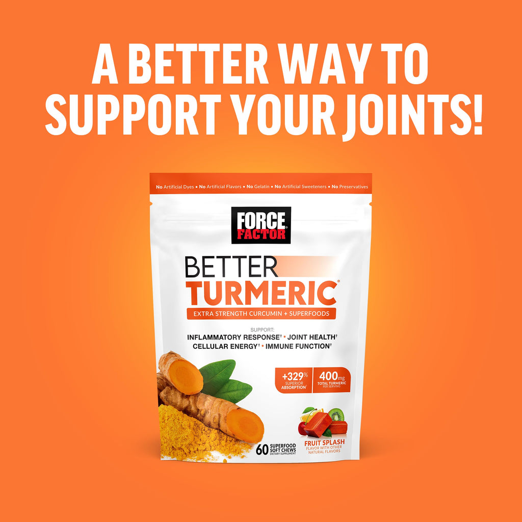 Beet Soft Chews and Turmeric Joint Support Supplement K5988