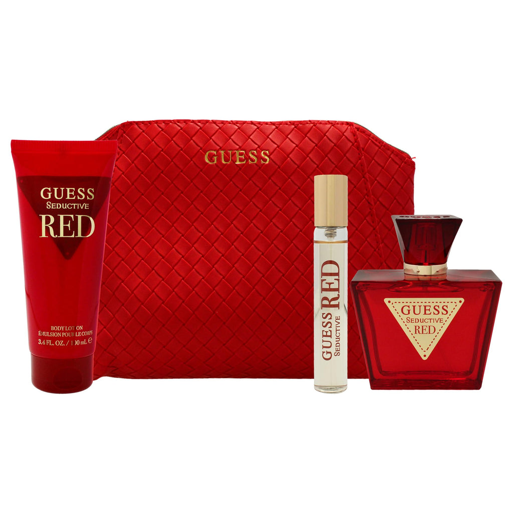 2.5 oz EDT Spray 3.4 oz Body Lotion 0.5 oz Travel Spray 4 Pc Gift Set G814675