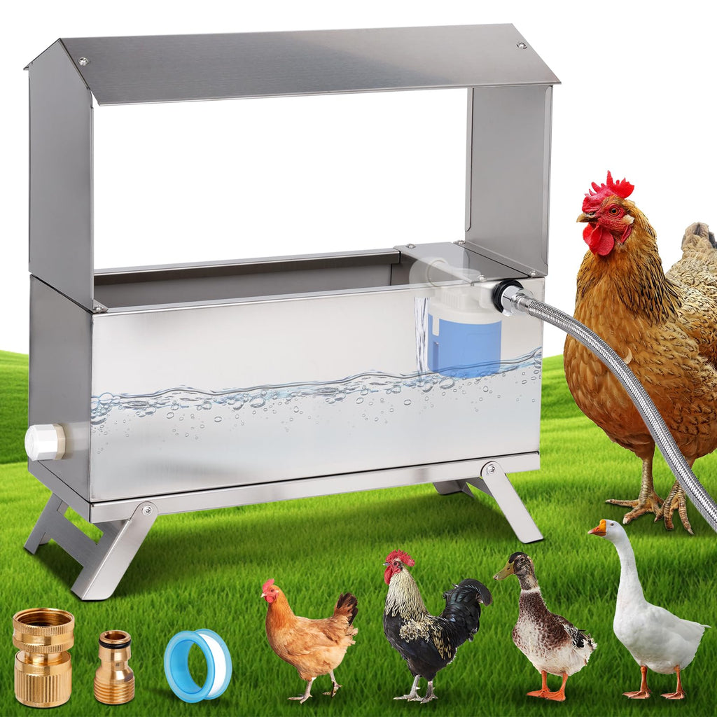 Automatic Chicken Waterer with Float Valve Kit Y79061
