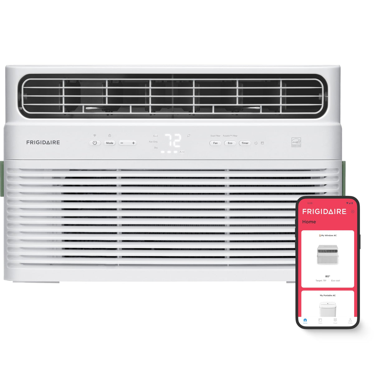 10,000 BTU White Smart Inverter Window Air Conditioner Y871337