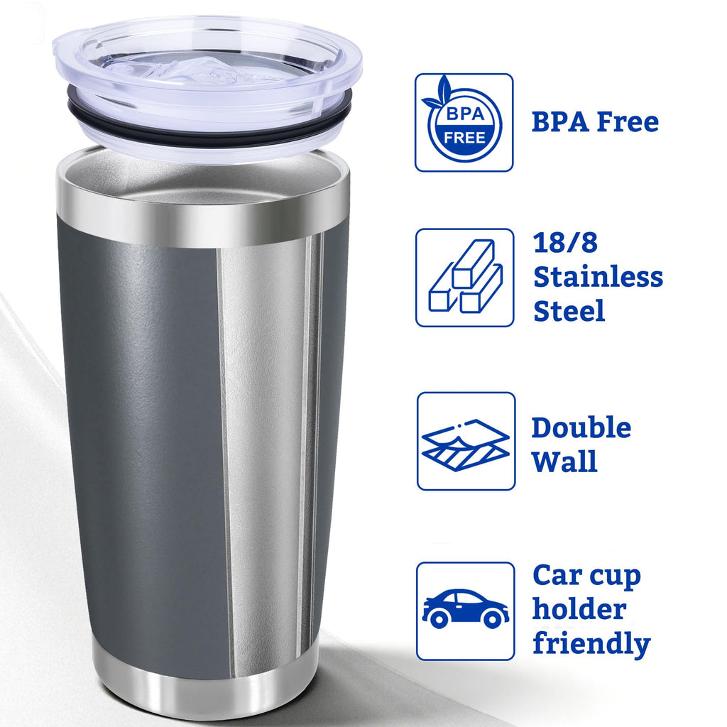 20oz Stainless Steel Insulated Tumbler with Lid K509