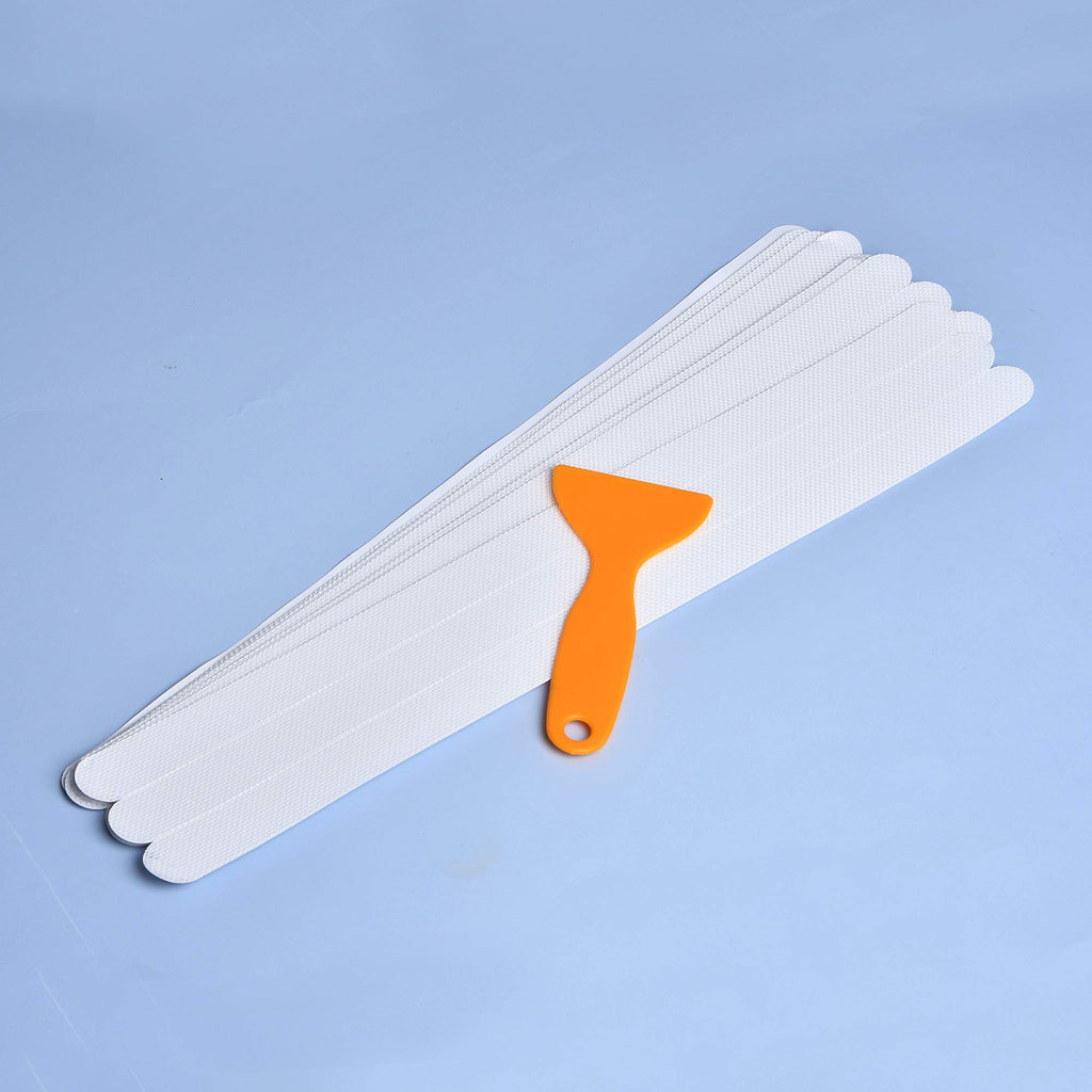 24 PCS Non Slip Adhesive Bathtub Stickers Q46317